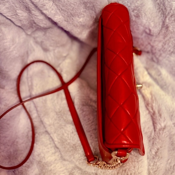 Coach Canyon Quilt Crossbody True Red - Picture 6 of 10